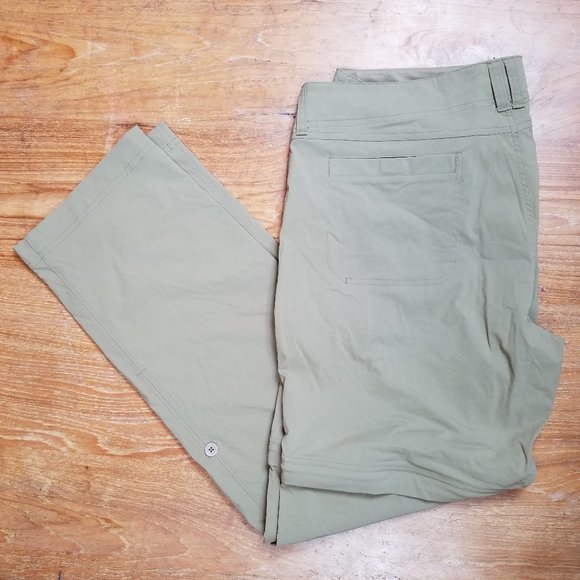 Marmot Roll Up Zip Off Legs Hiking Pants Shorts - Picture 3 of 6